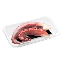 Patas de pulpo cocido