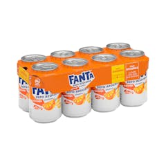 Refresco Fanta naranja zero azúcares añadidos