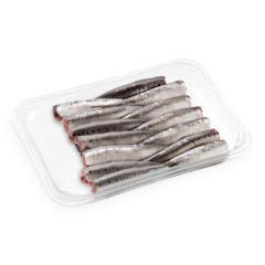 Sardina limpia descongelada