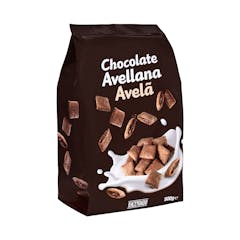 Cereales rellenos de chocolate y avellana Hacendado