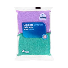 Estropajo almohadilla Bosque Verde limpieza delicada