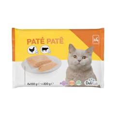 Paté gato adulto Delikuit con pollo y ternera