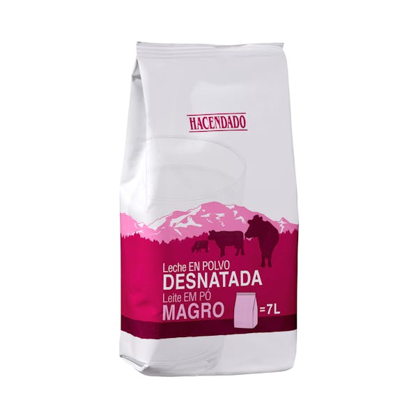 Leche en polvo desnatada Hacendado