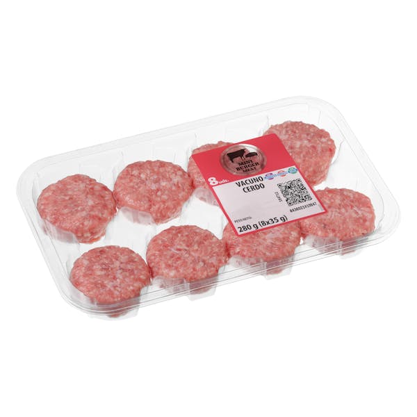 Mini burgers de vacuno y cerdo