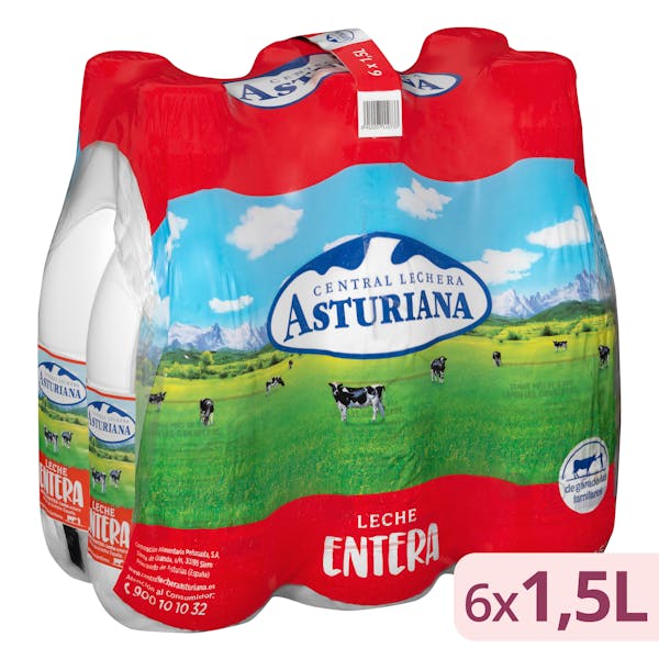 Leche entera Asturiana