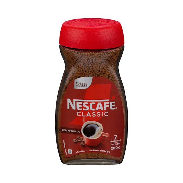 Café soluble descafeinado Nescafé classic