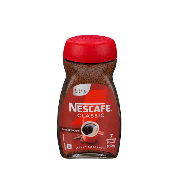 Café soluble descafeinado Nescafé classic