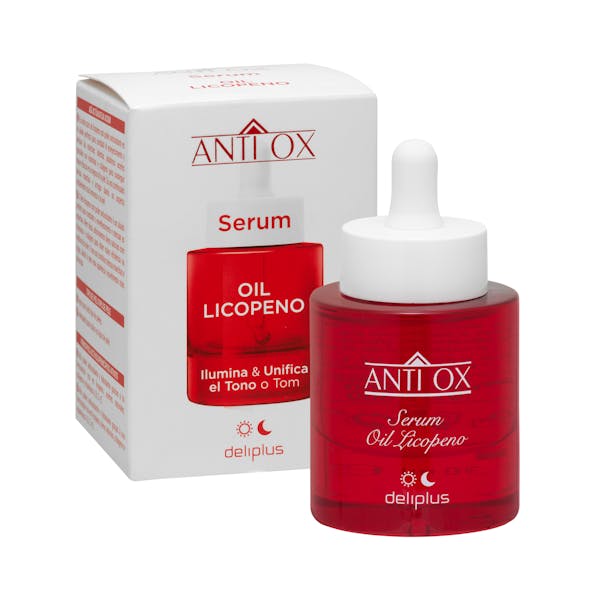 Sérum facial aceite Licopeno Anti Ox ilumina y unifica