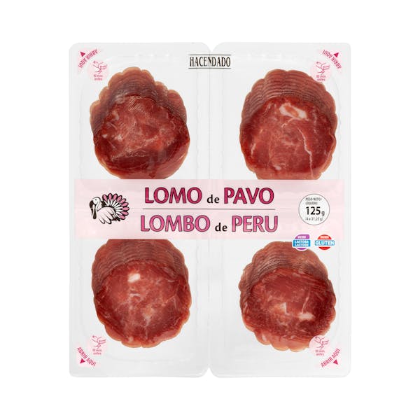 Lomo de pavo Hacendado lonchas