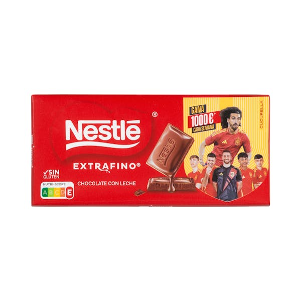 Chocolate con leche extrafino Nestlé