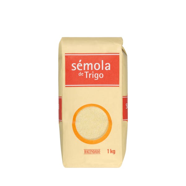 Sémola de trigo Hacendado