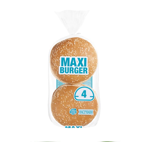Maxi pan de burger Hacendado