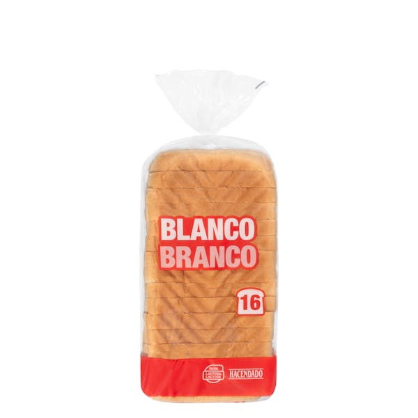 Pan de molde blanco Hacendado