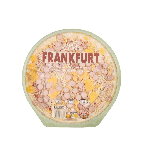 Pizza Frankfurt Hacendado
