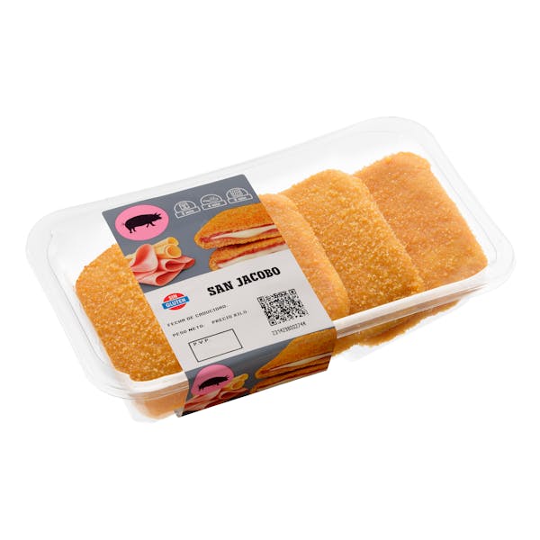 San Jacobos de cerdo sin gluten