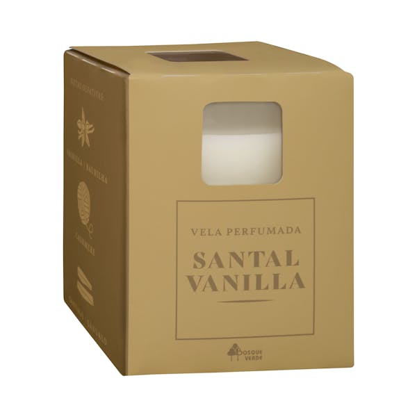 Vela perfumada Santal Vanilla Bosque Verde