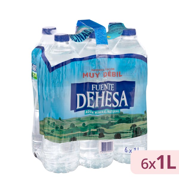 Agua mineral mediana Fuente Dehesa