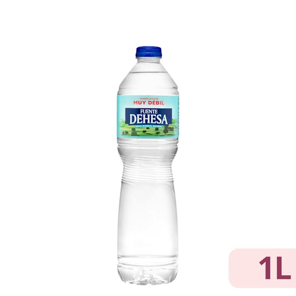 Agua mineral mediana Fuente Dehesa