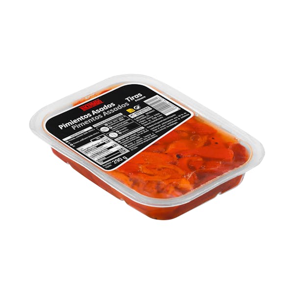 Pimientos asados en tiras Hacendado
