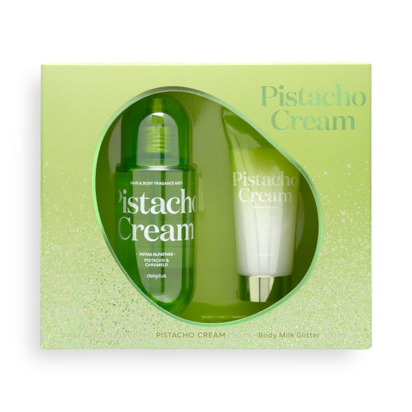 Lote corporal mujer Pistacho Cream Deliplus