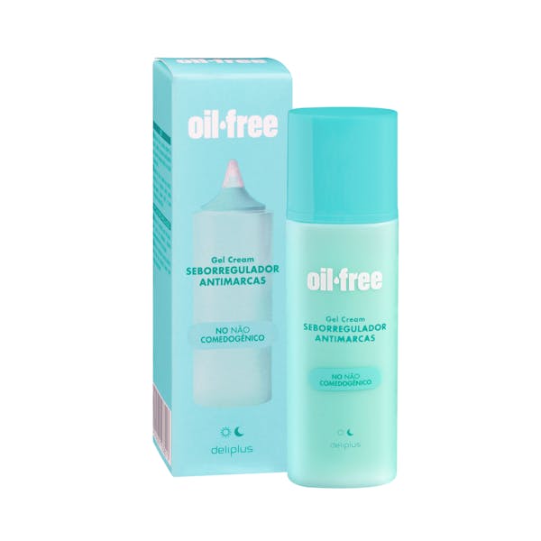 Gel facial seborregulador antimarcas Deliplus Oil Free