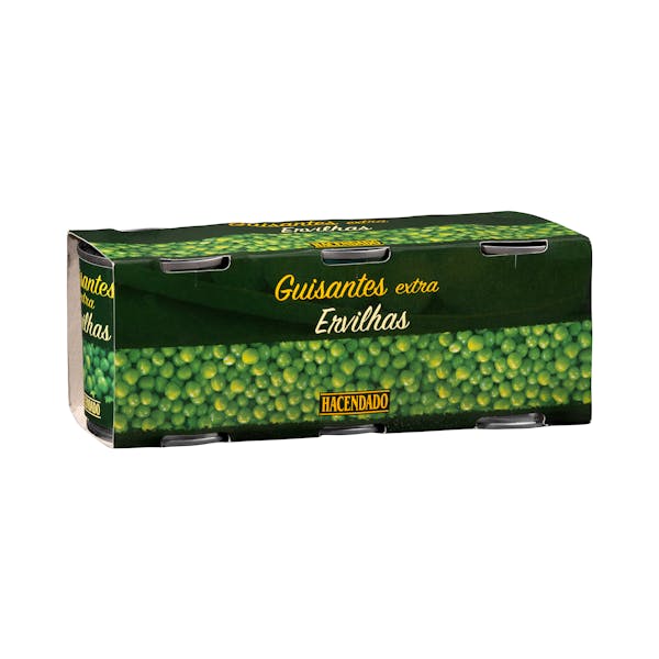 Guisantes extra Hacendado