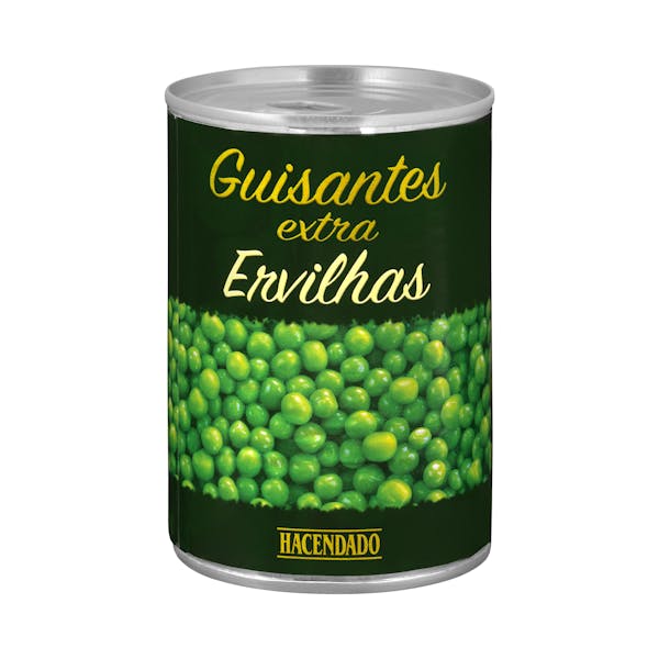 Guisantes extra Hacendado