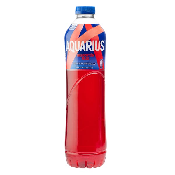Bebida isotónica melocotón rojo Aquarius