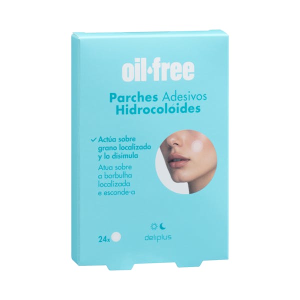 Parches faciales Hidrocoloides Deliplus Oil Free