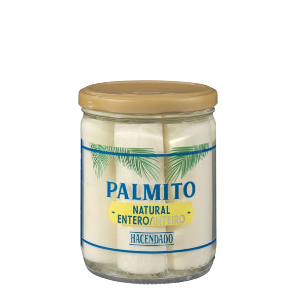 Palmito al natural entero Hacendado