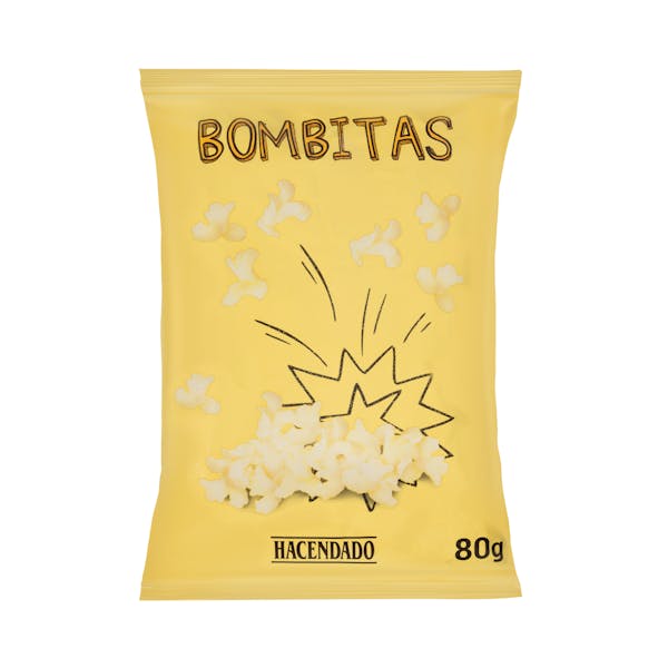 Bombitas de maíz sabor mantequilla Hacendado