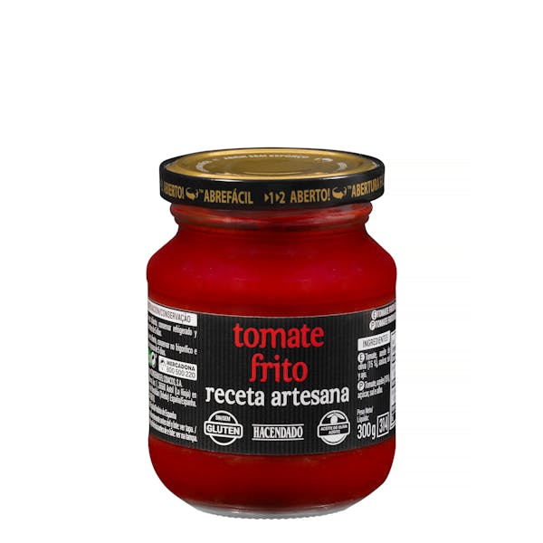 Tomate frito receta artesana Hacendado