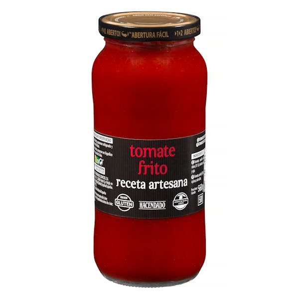 Tomate frito receta artesana Hacendado