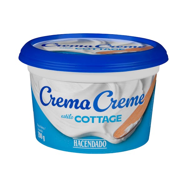 Queso fresco crema estilo Cottage Hacendado