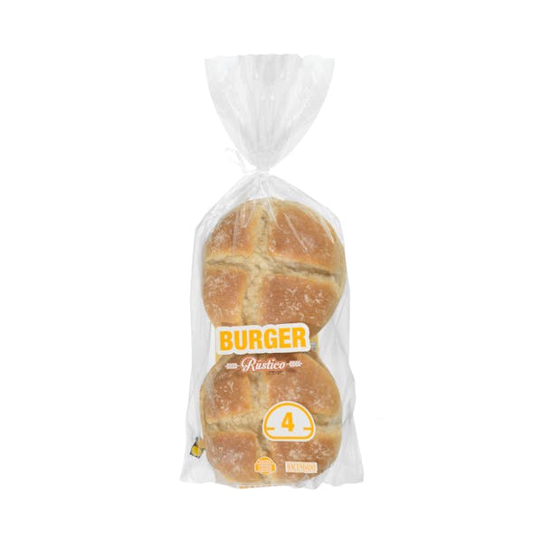 Pan de burger Hacendado Rústico