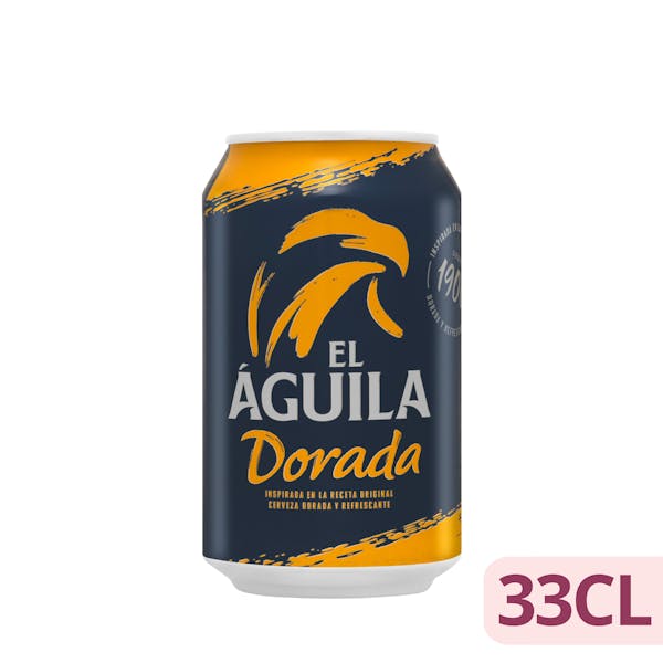 Cerveza El Águila dorada