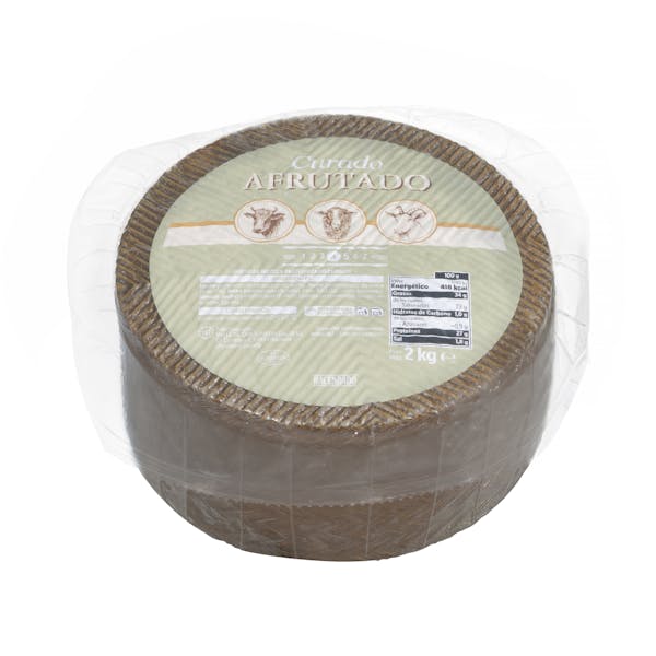 Queso curado mezcla afrutado Hacendado