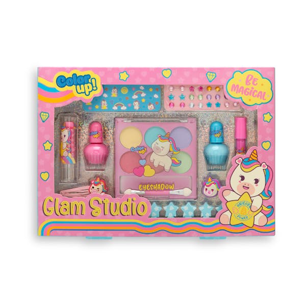 Lote infantil maquillaje Color Up Glam Studio