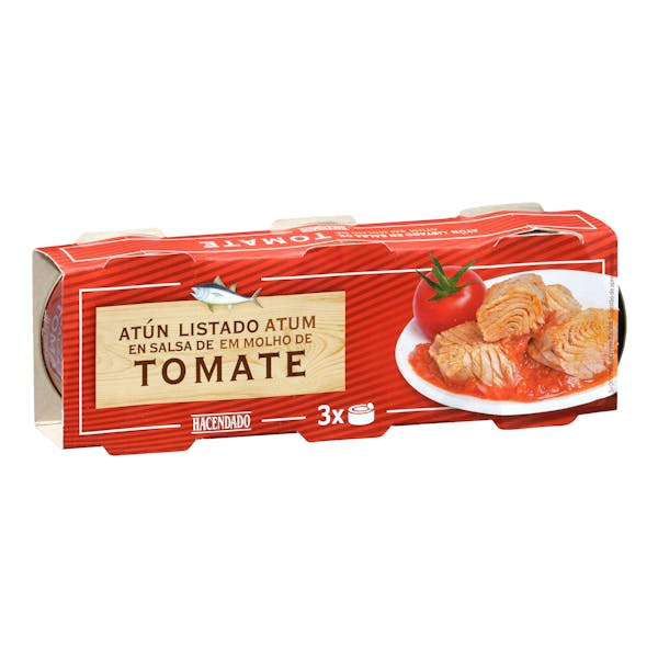 Atún en salsa de tomate Hacendado