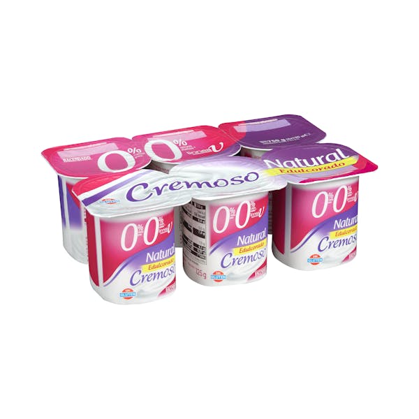 Postre lácteo cremoso natural edulcorado Hacendado 0% MG 0% azúcares añadidos