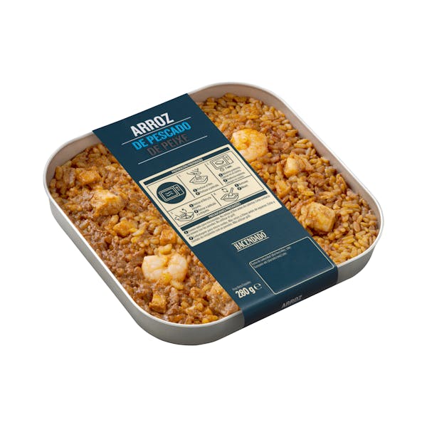Arroz de pescado Hacendado