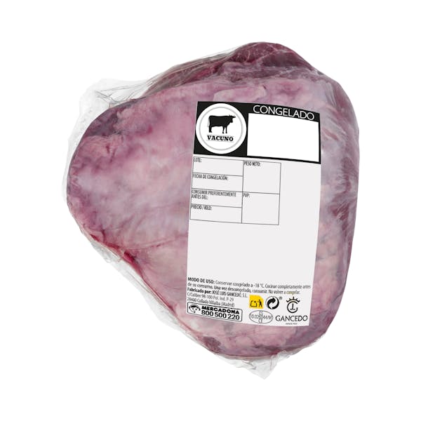 Carrillada de vacuno congelado