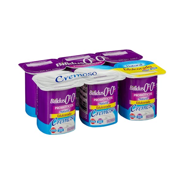 Bífidus cremoso natural edulcorado probióticos Hacendado 0% MG 0% azúcares añadidos
