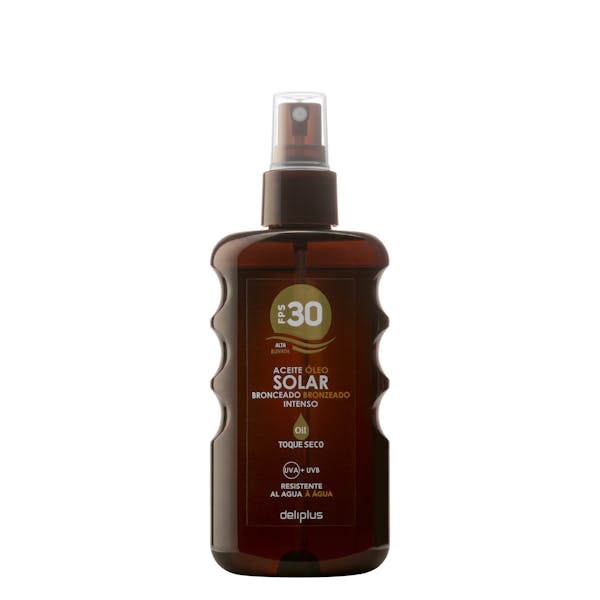 Aceite solar protector Deliplus FPS 30