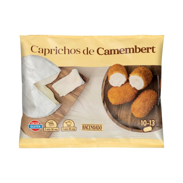Croquetas caprichos de camembert Hacendado ultracongelados