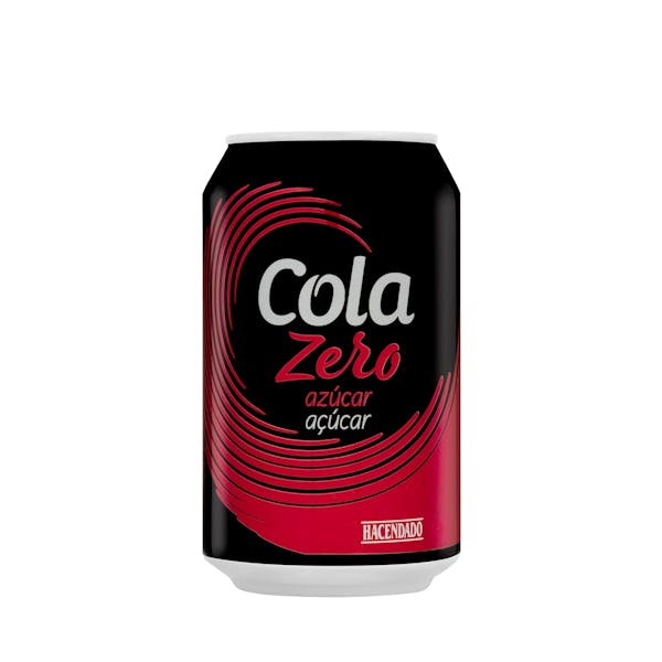 Refresco cola Hacendado zero azúcar