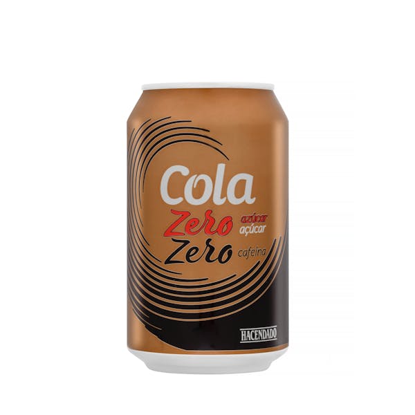 Refresco cola Hacendado zero azúcar zero cafeína