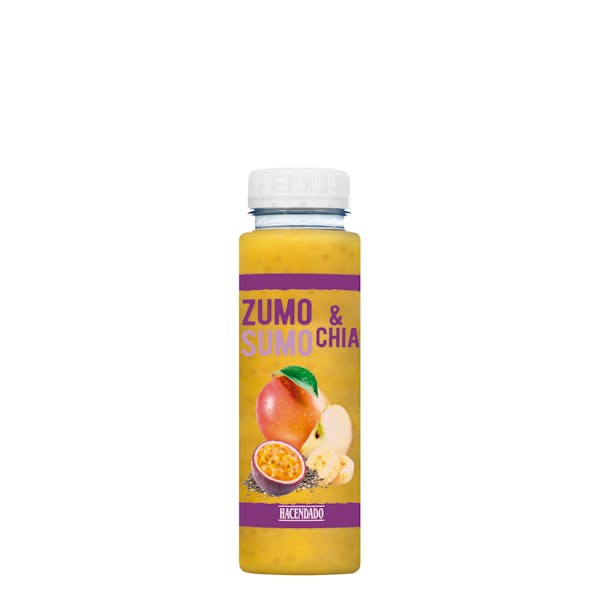 Zumo maracuyá y chía Hacendado