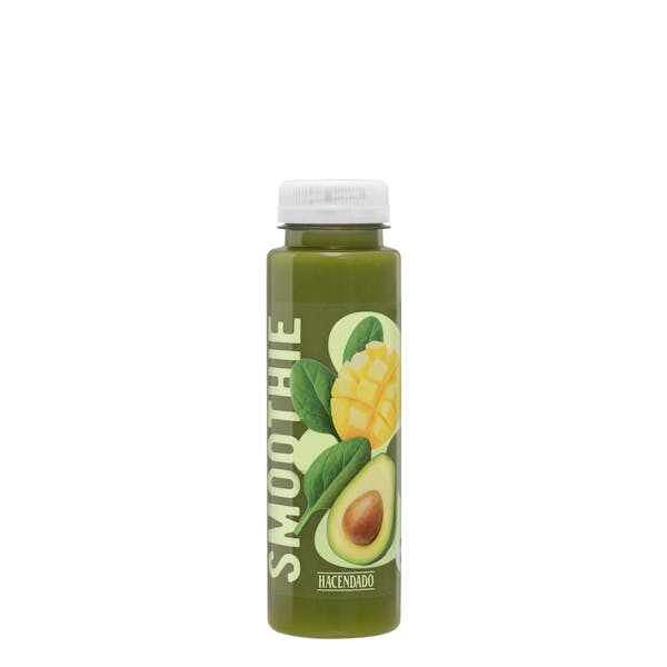 Smoothie veggie aguacate, mango y espinaca Hacendado
