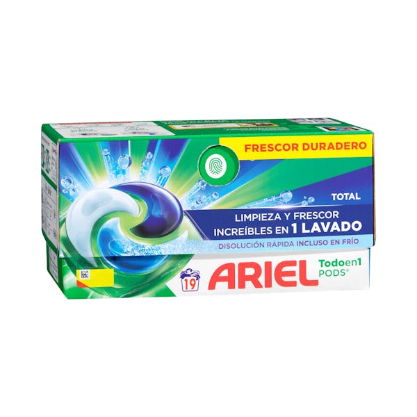 Detergente ropa todo en 1 Ariel Pods en cápsulas